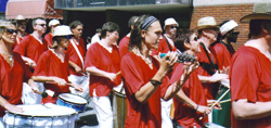 drummers parading