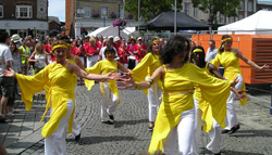 Oxum parade in Hitchin